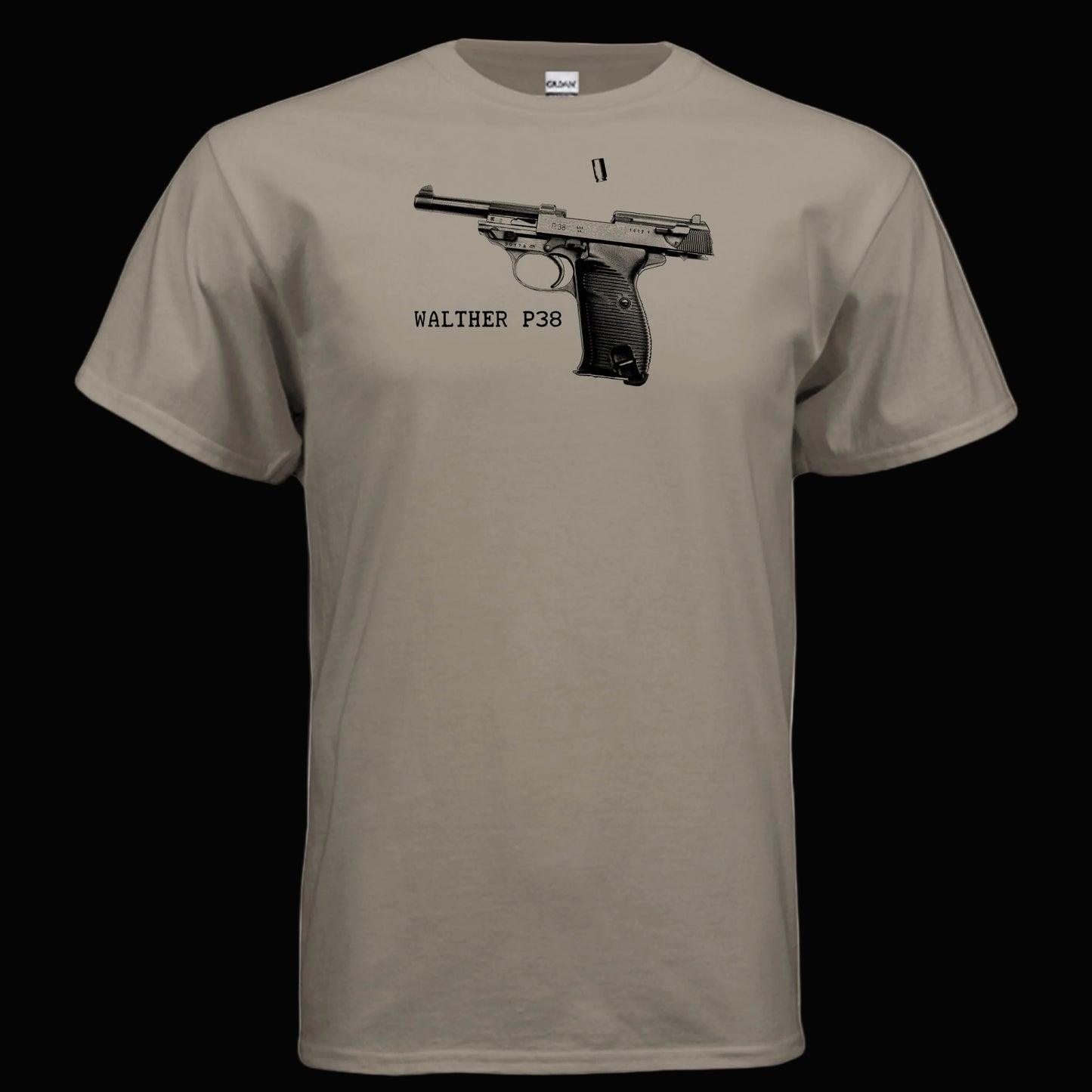 German WWII P38 Pistol T Shirt