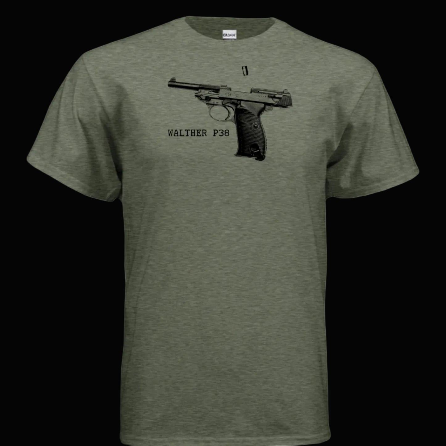 German WWII P38 Pistol T Shirt