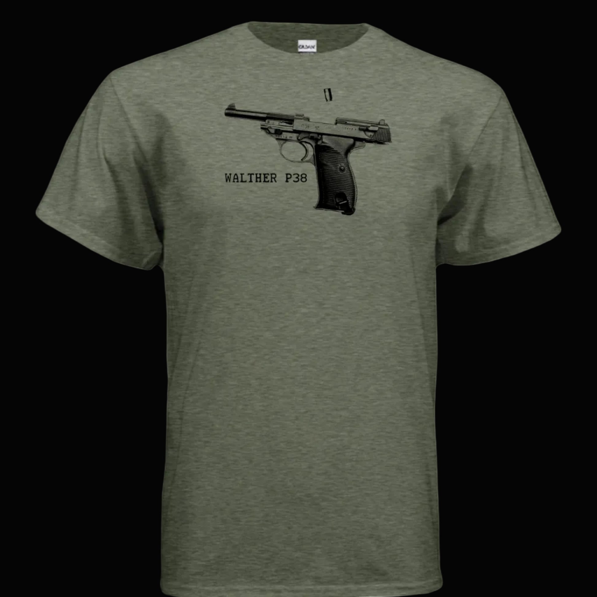 German WWII P38 Pistol T Shirt