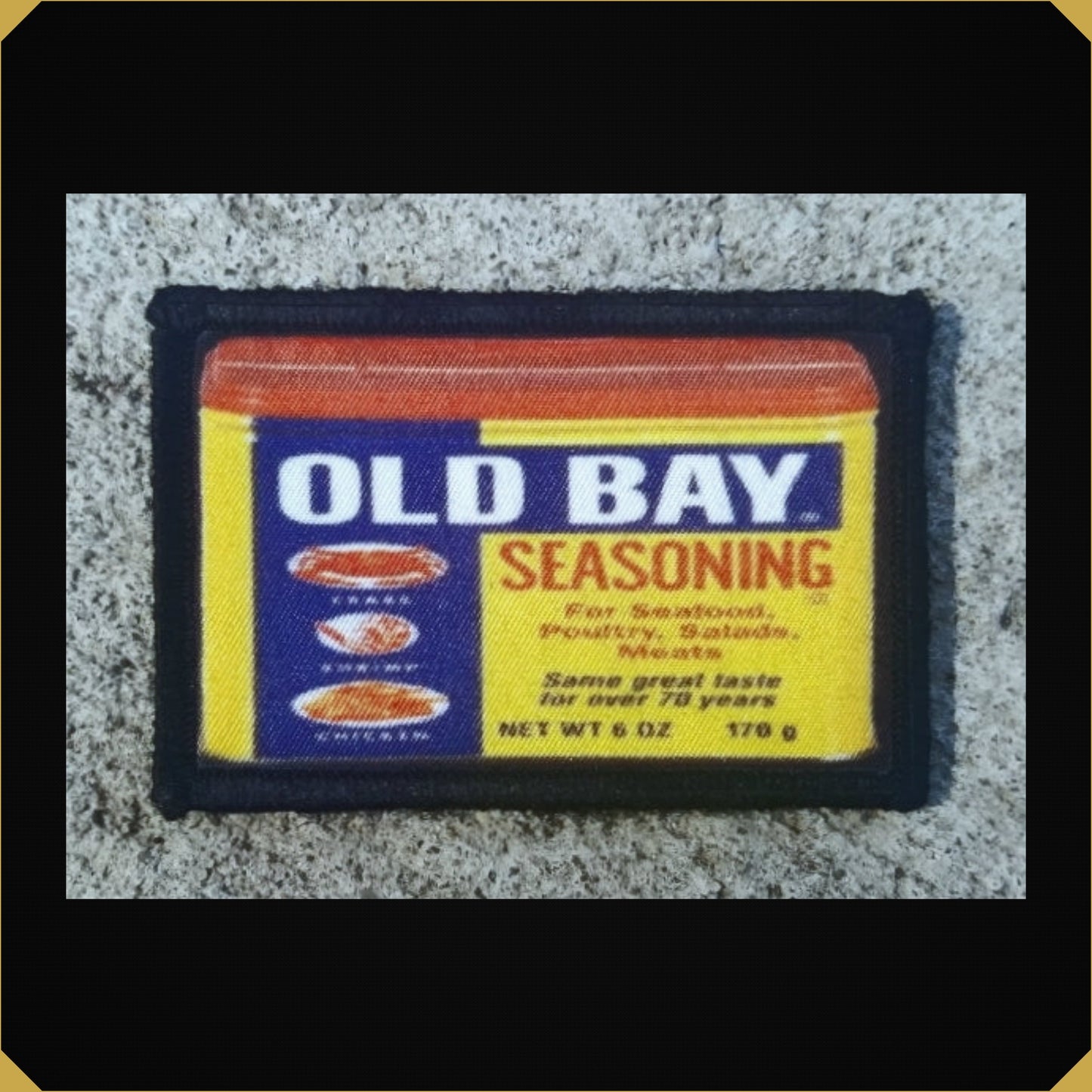 Old Bay Seasoning Morale Patch