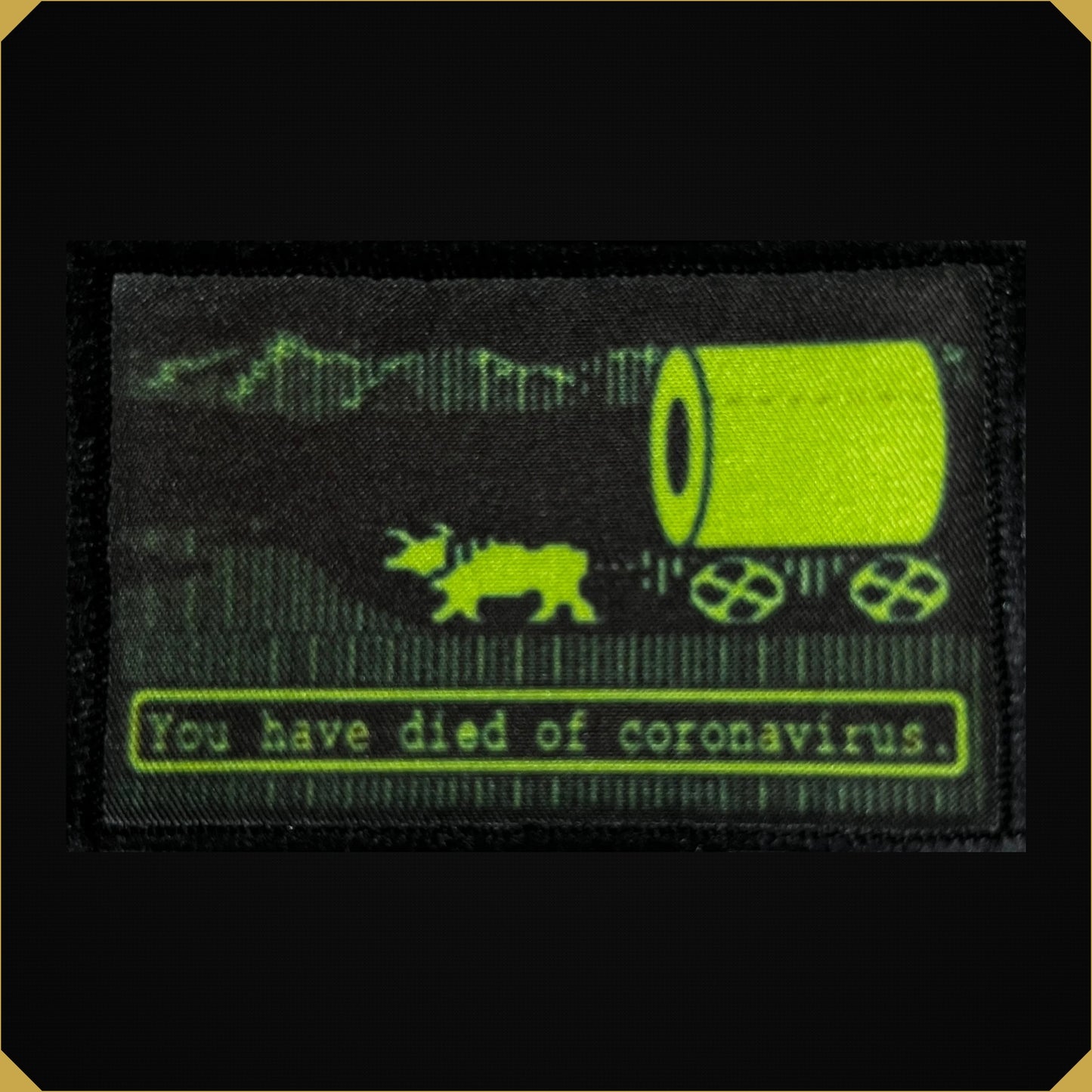 Oregon Trail You Have Died of Coronavirus Morale Patch