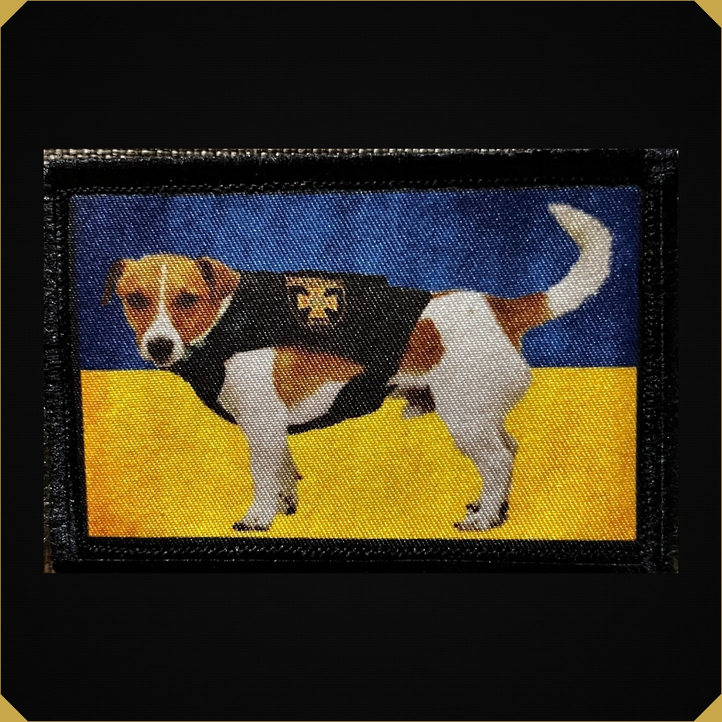 Patron Ukraine Bomb Sniffing Dog Morale Patch