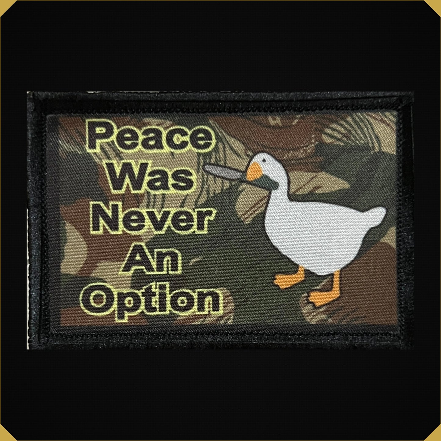 Peace Was Never an Option Morale Patch
