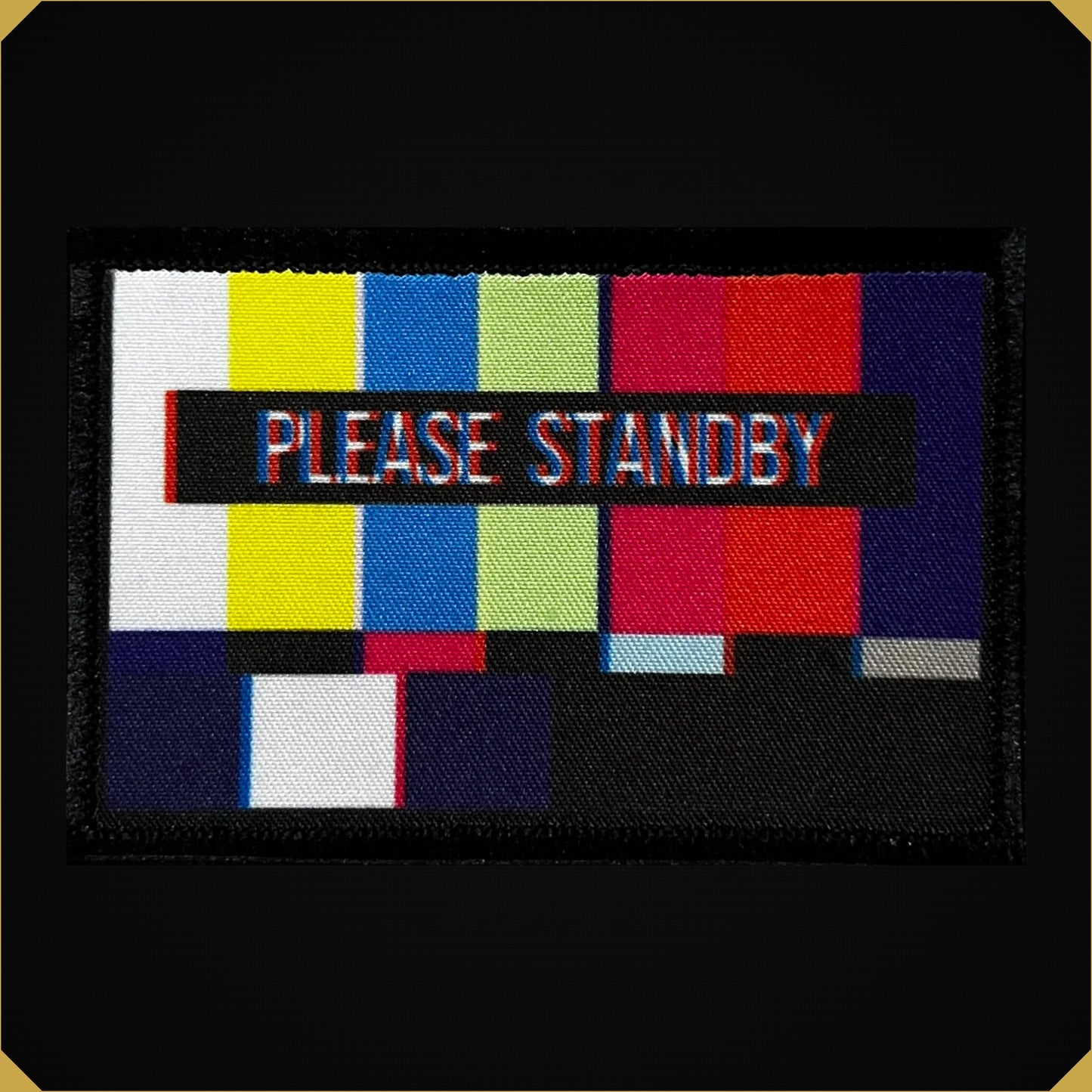 Please Stand By Tv Morale Patch