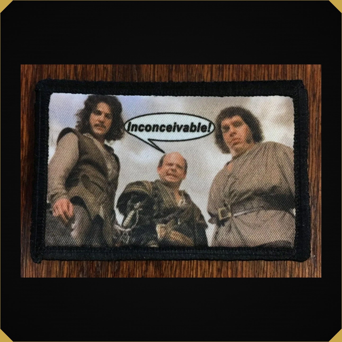 'Inconceivable' 2x3 Princess Bride themed Morale Patch