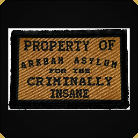 Property of Arkham Asylum Morale Patch