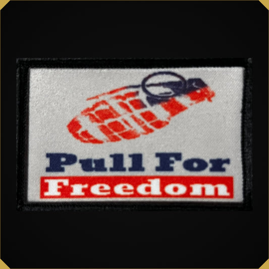 Pull for Freedom Grenade Morale Patch