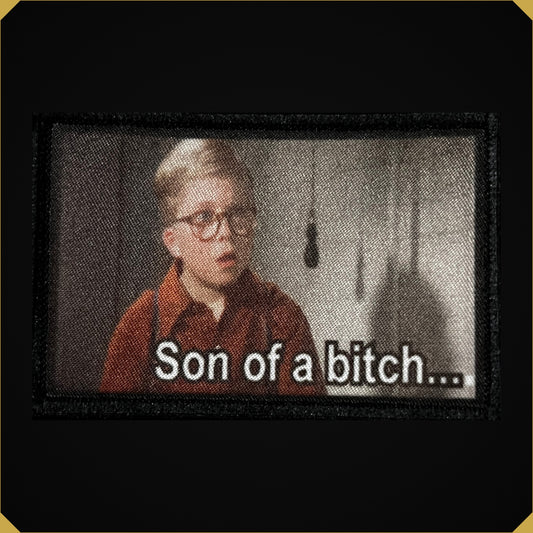 Ralphy Christmas Story Morale Patch