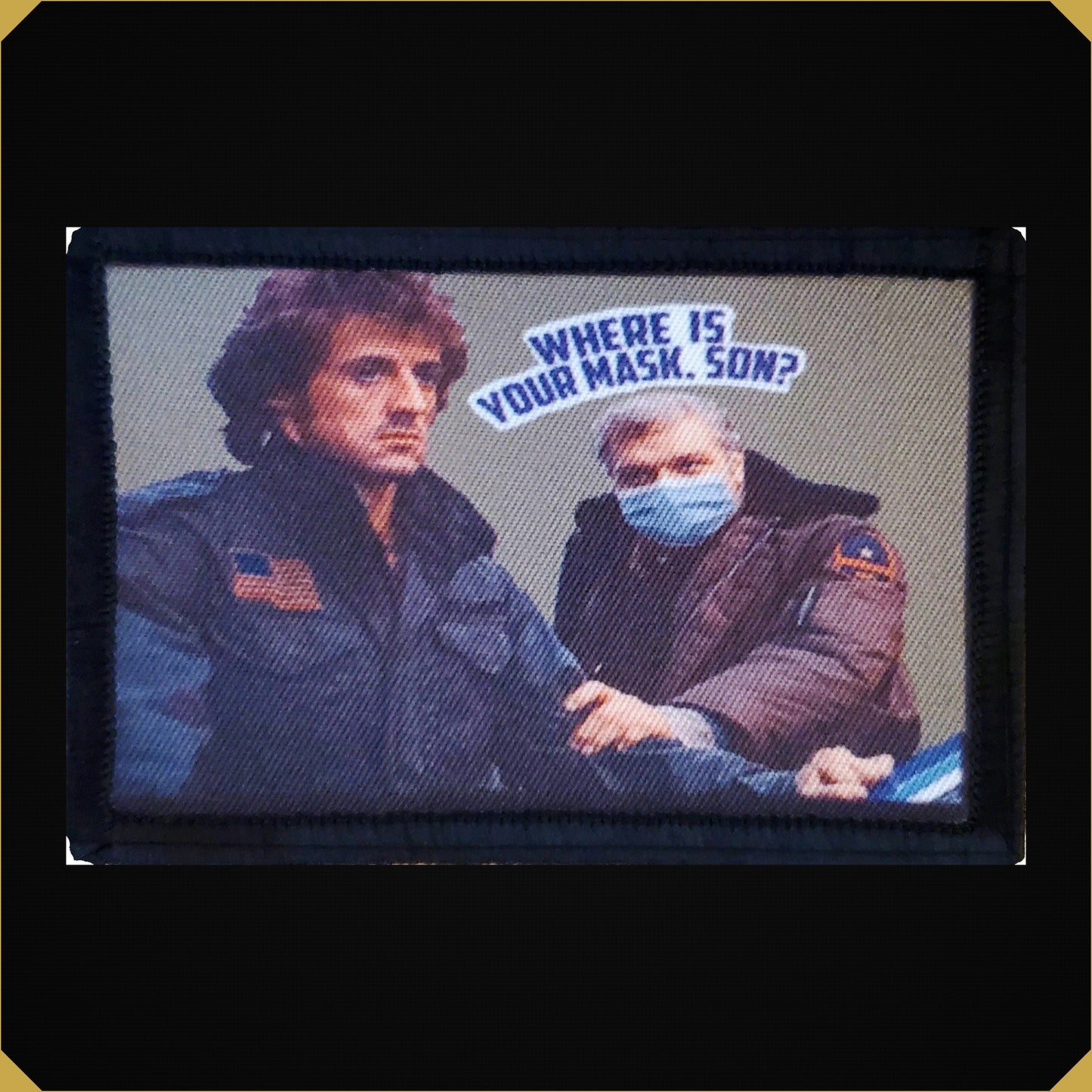 Rambo Face Mask Morale Patch