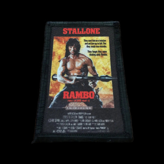 Rambo Movie Poster Morale Patch