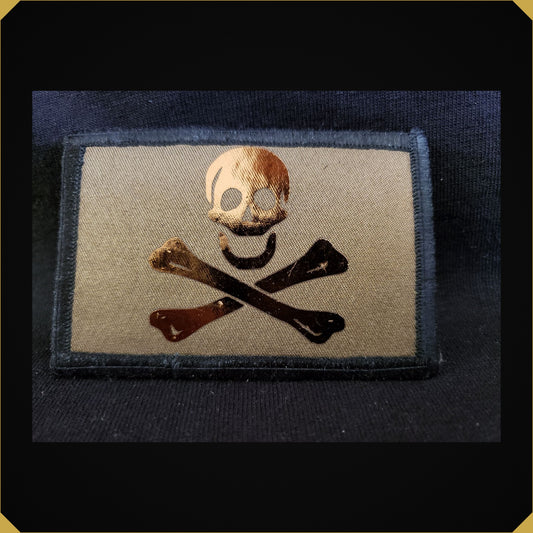 REFLECTIVE Pirate Flag Morale Patch