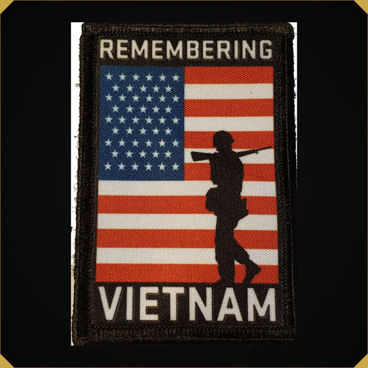 Remembering Vietnam Morale Patch