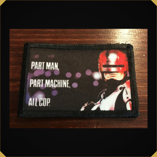 RoboCop Movie Poster Morale Patch