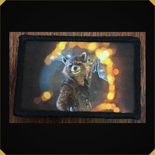 Rocket Raccoon Guardians of the Galaxy Morale Patch
