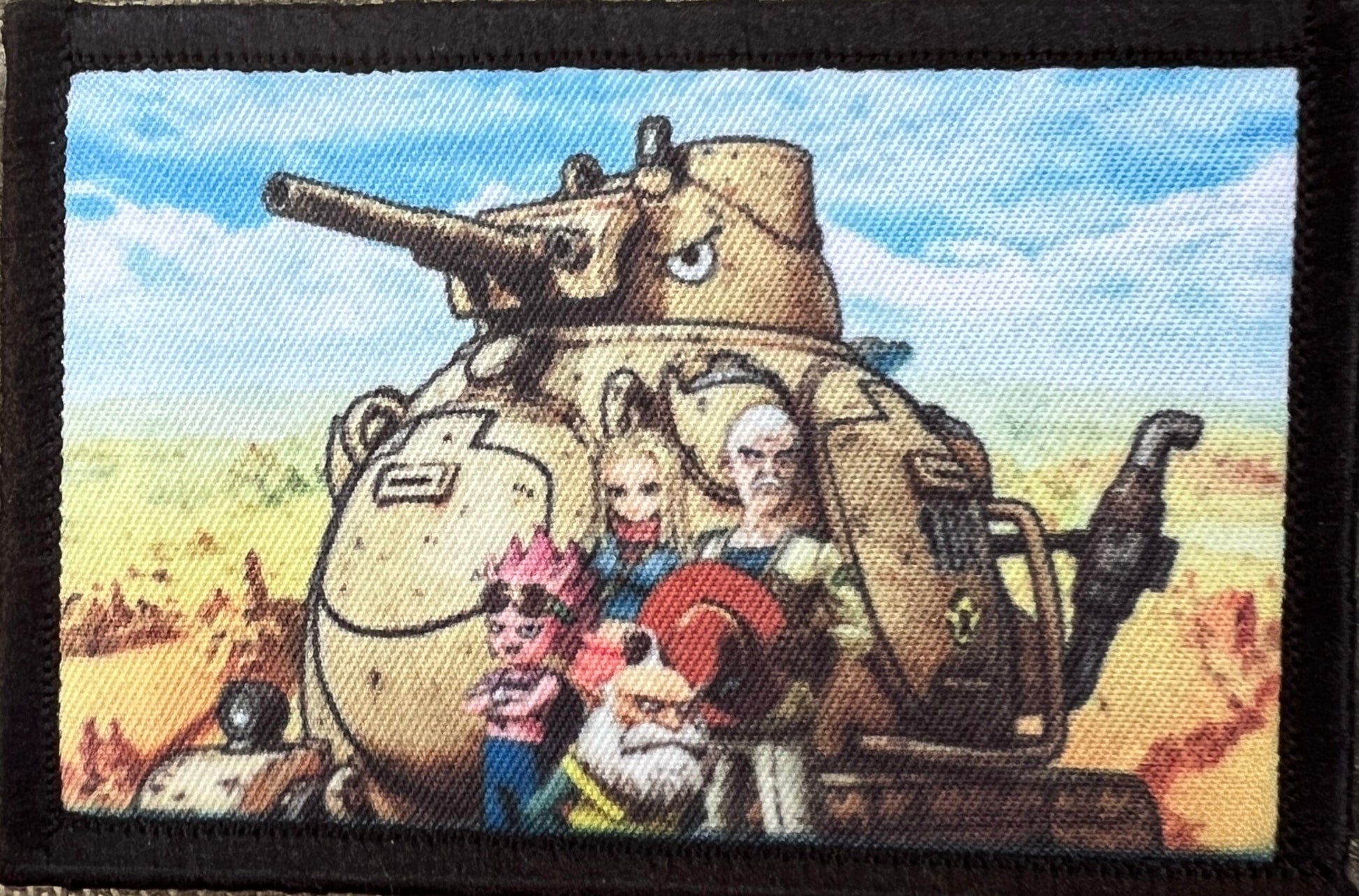 sand land Chogokin Royal Army Tank Corps No 104 anime morale patch