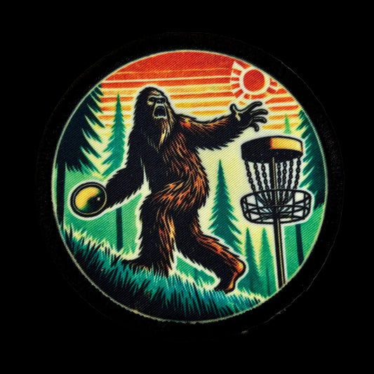 Sasquatch Disc Golf Morale Patch