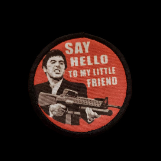 Scarface 'Say Hello To My Little Friend' Morale Patch