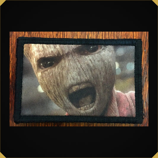 Screaming Baby Groot Guardians of the Galaxy Morale Patch