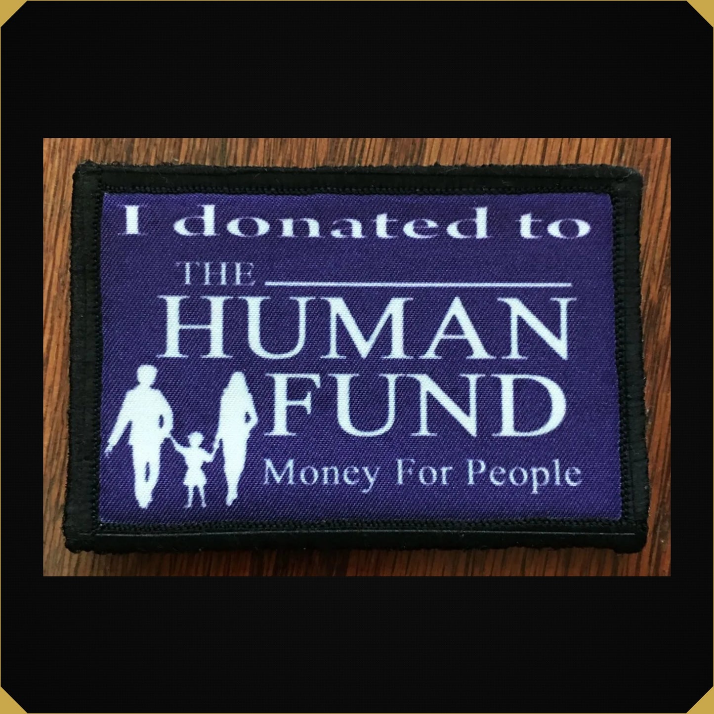 Seinfield The Human Fund Morale Patch