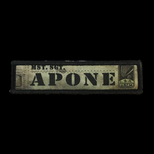 'Sgt Apone' Name Badge
