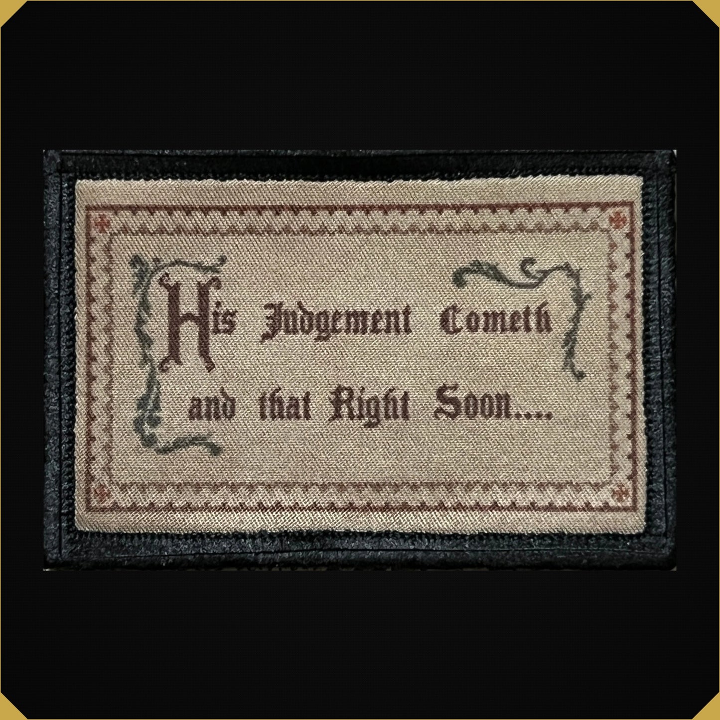 Shawshank Warden Sign Morale Patch