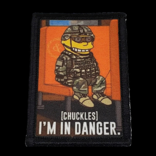 Simpsons Ralph Wiggum I'm in Danger Morale Patch