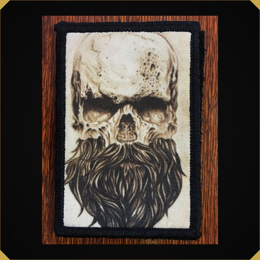 Skull Beard Morale Patch