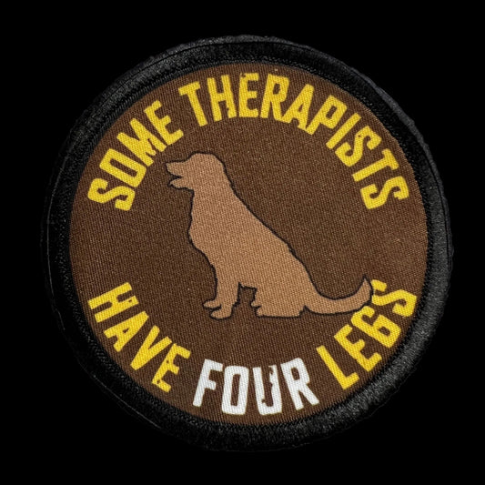 Some Therapists Have Four Legs Morale Patch