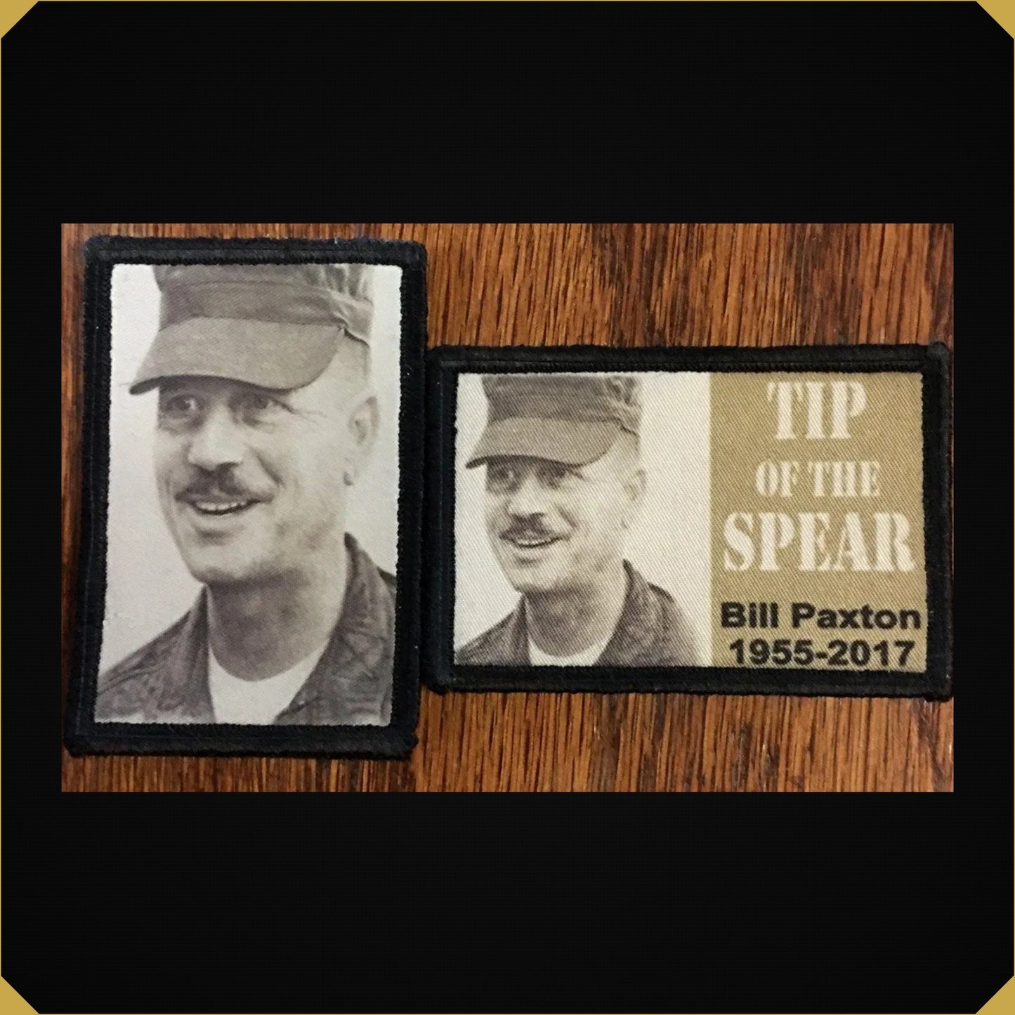 Special Edition  1 of 50 Bill Paxton Portrait Morale Patch