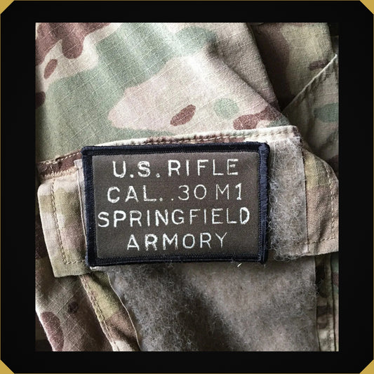 Springfield Armory M1 Garand Receiver Morale Patch