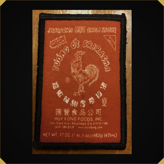 Sriracha Hot Sauce Morale Patch