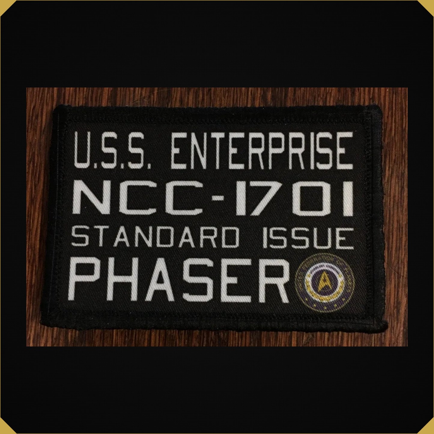 Star Trek USS Enterprise Phaser Morale Patch