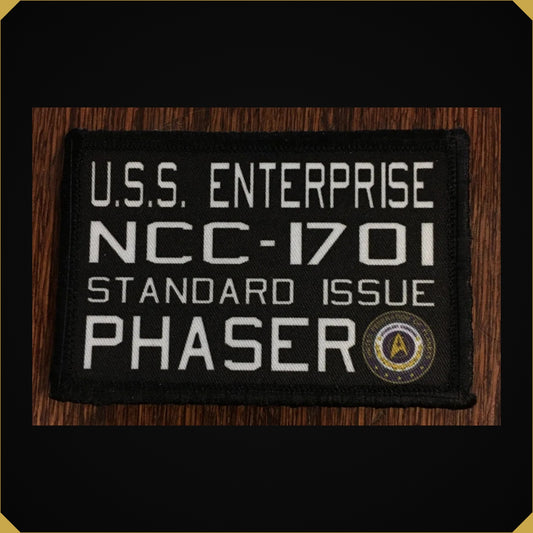 Star Trek USS Enterprise Phaser Morale Patch