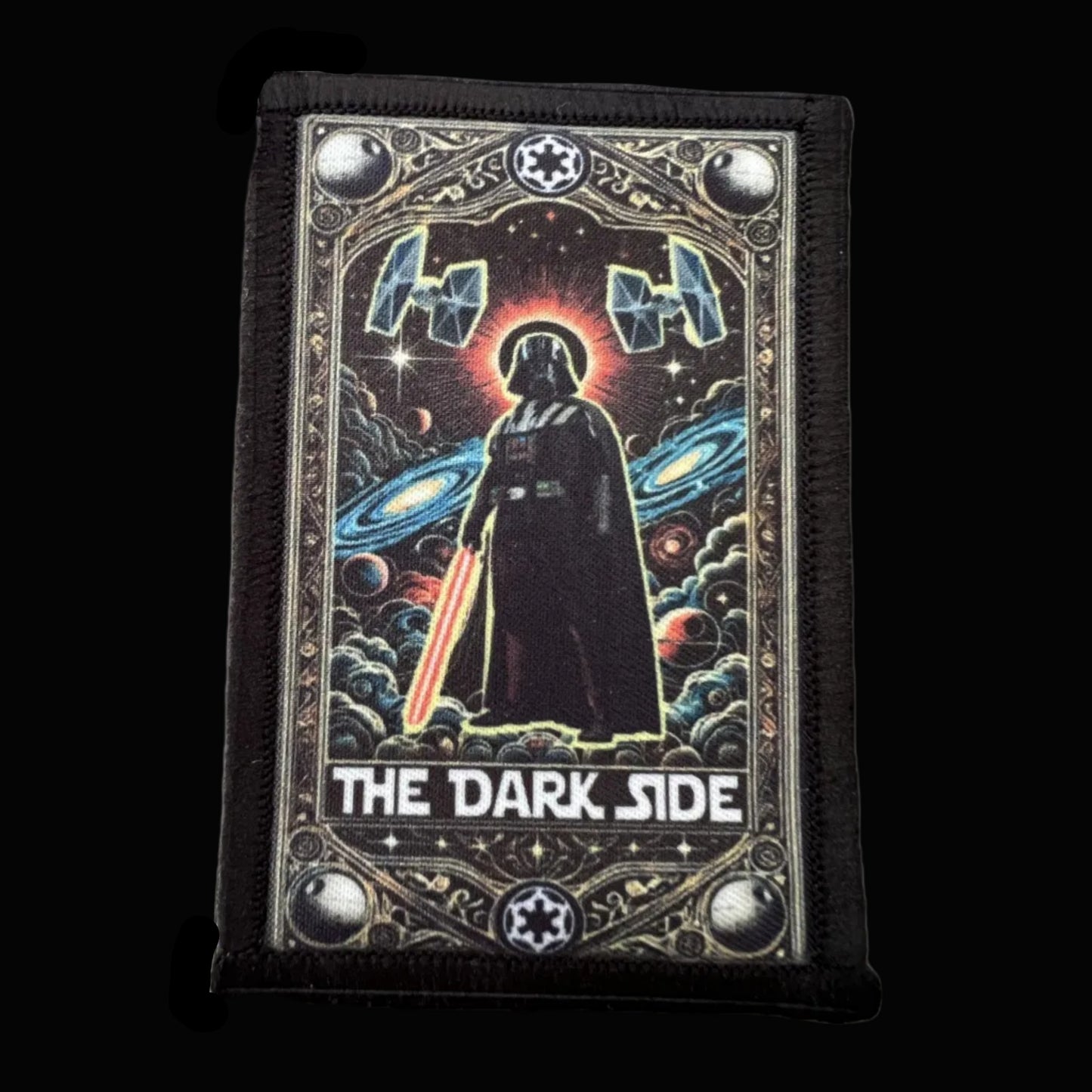 Darth Vader Star Wars Tarot Card Morale Patch The Dark Sid