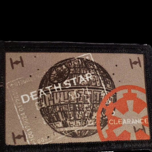 Star Wars Death Star Passport Stamp Morale Patch