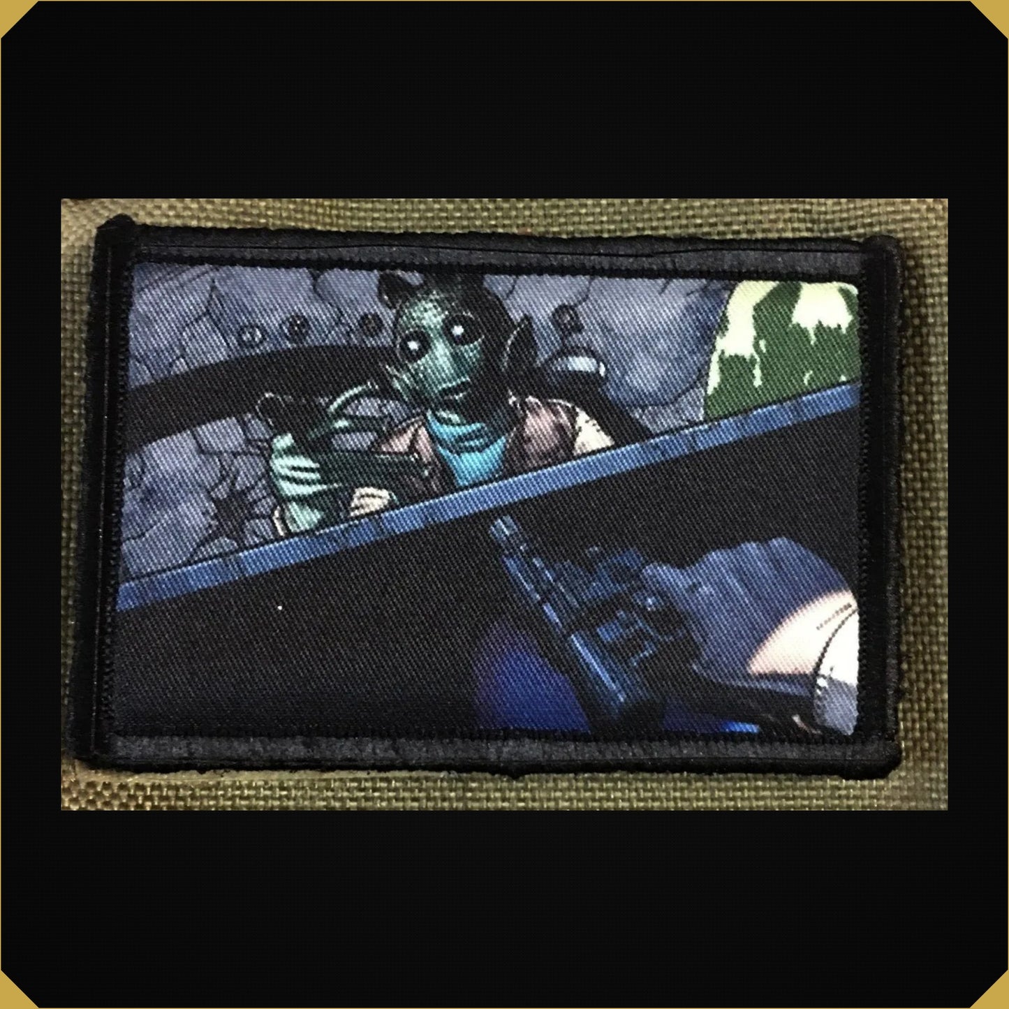 Star Wars Han Solo and Greedo Morale Patch
