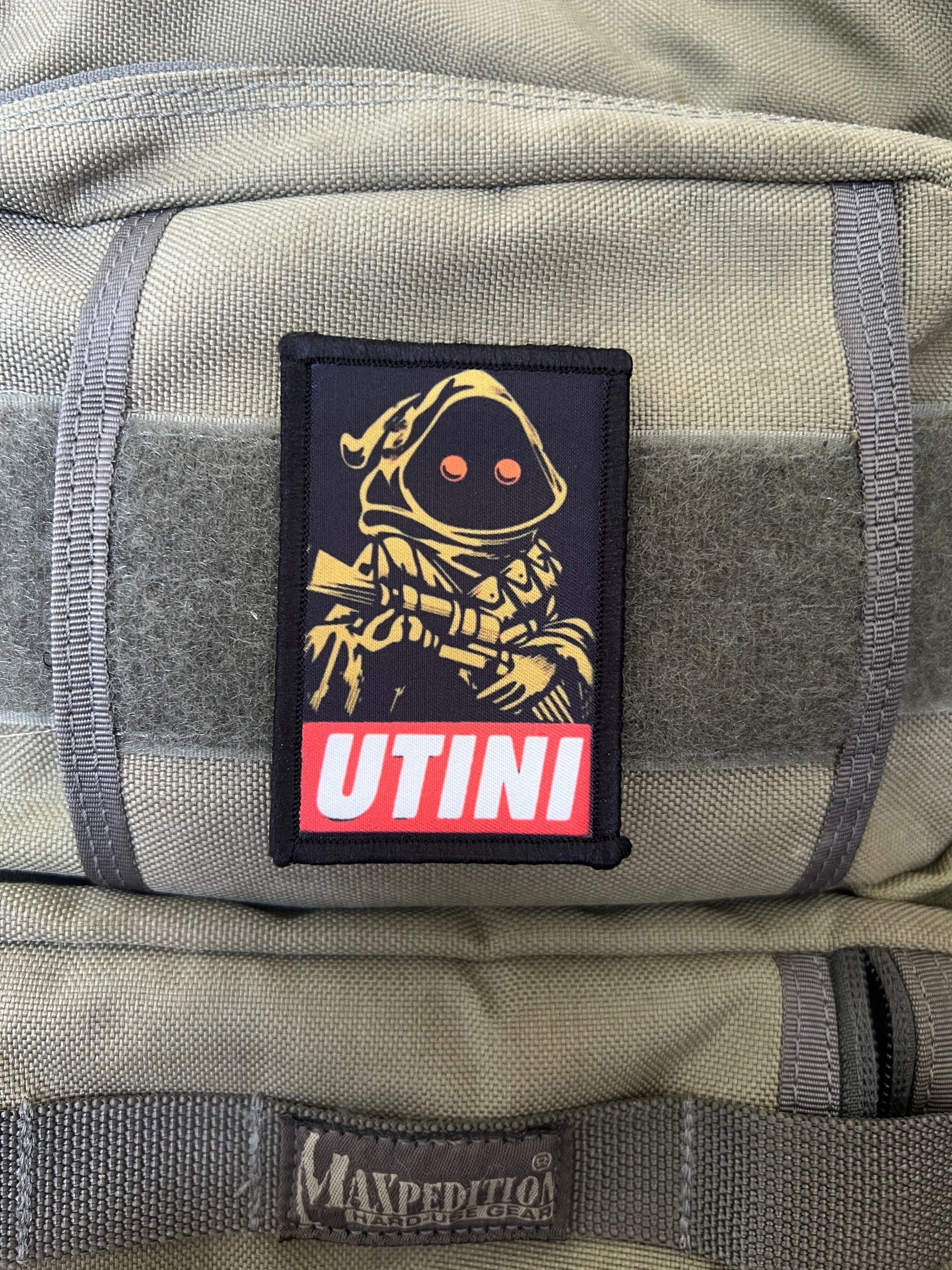 Star  Wars Jawa UTINI Velcro Morale Patch