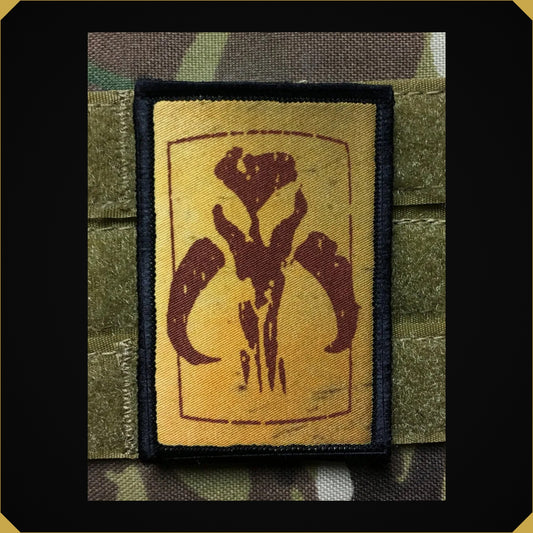 Star Wars Mandalorian Bounty Hunter Crest Morale Patch