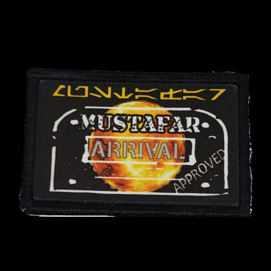 Star Wars MUSTAFAR Passport Stamp Morale Patch