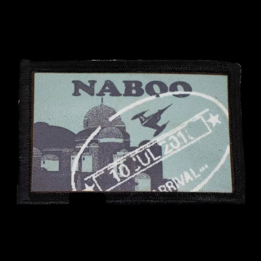 Star Wars NABOO Passport Stamp Morale Patch