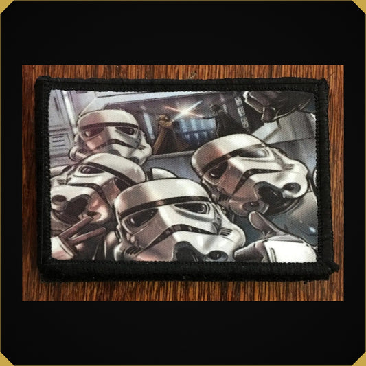 Star Wars Stormtrooper SELFIE Morale Patch