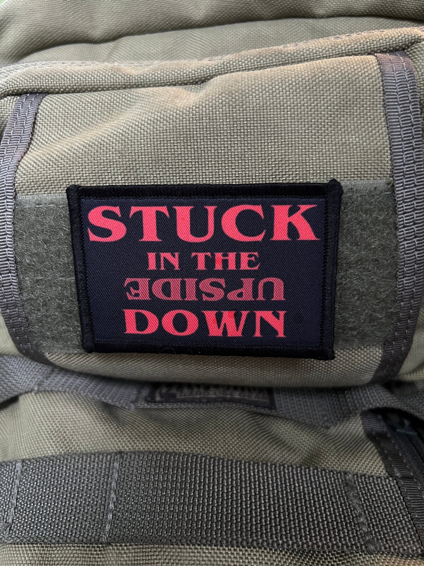 Stuck in the Upside Down Morale Patch