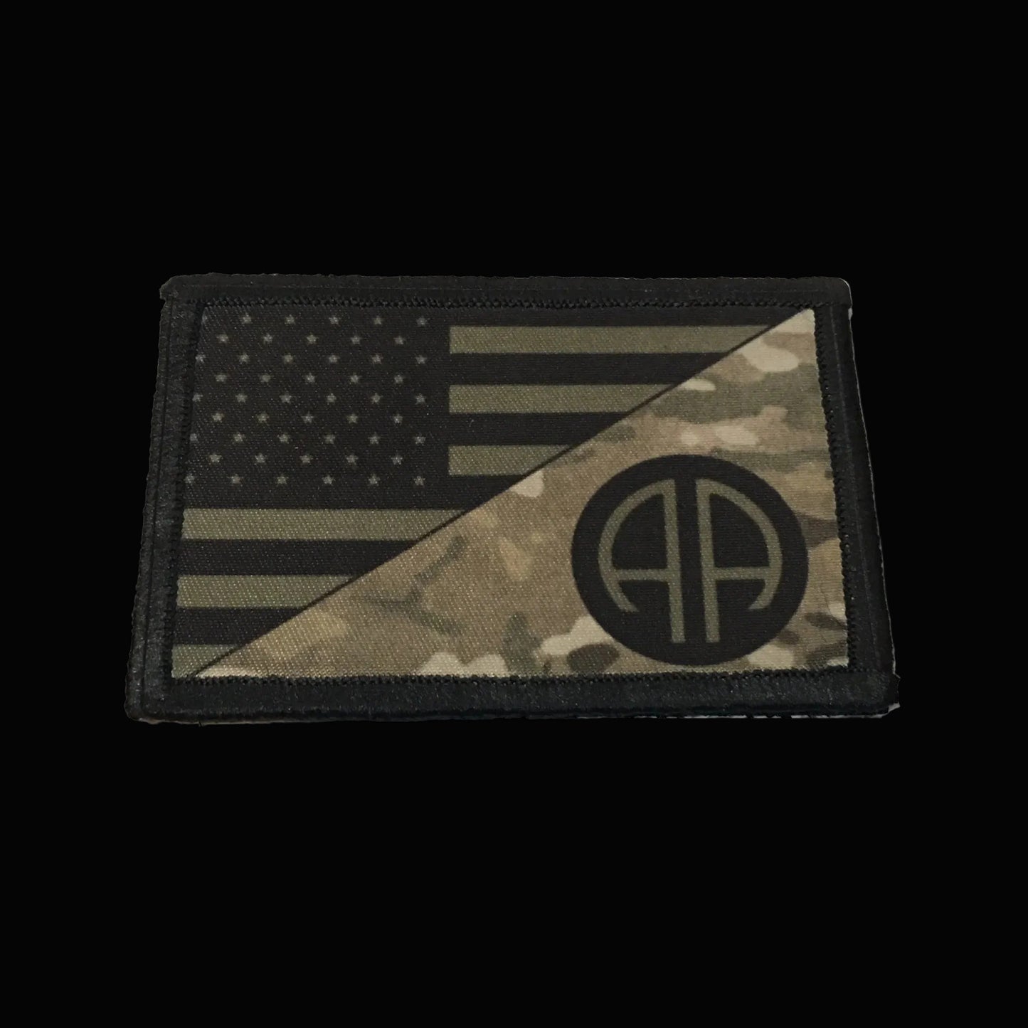 US Army 82nd Airbornd Division All Americans Morale Patch Subdued