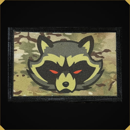 Subdued Multicam Trash Panda Morale Patch