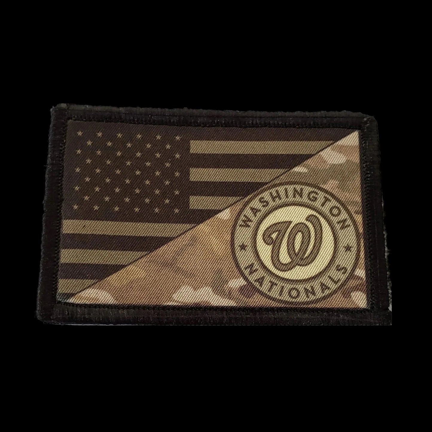 Subdued Washington Nationals USA Flag Morale Patch