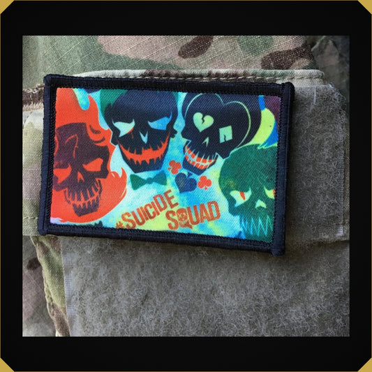 Suicide Squad Skulls Morale Patch