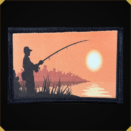 Sunrise Fly Fishing Morale Patch