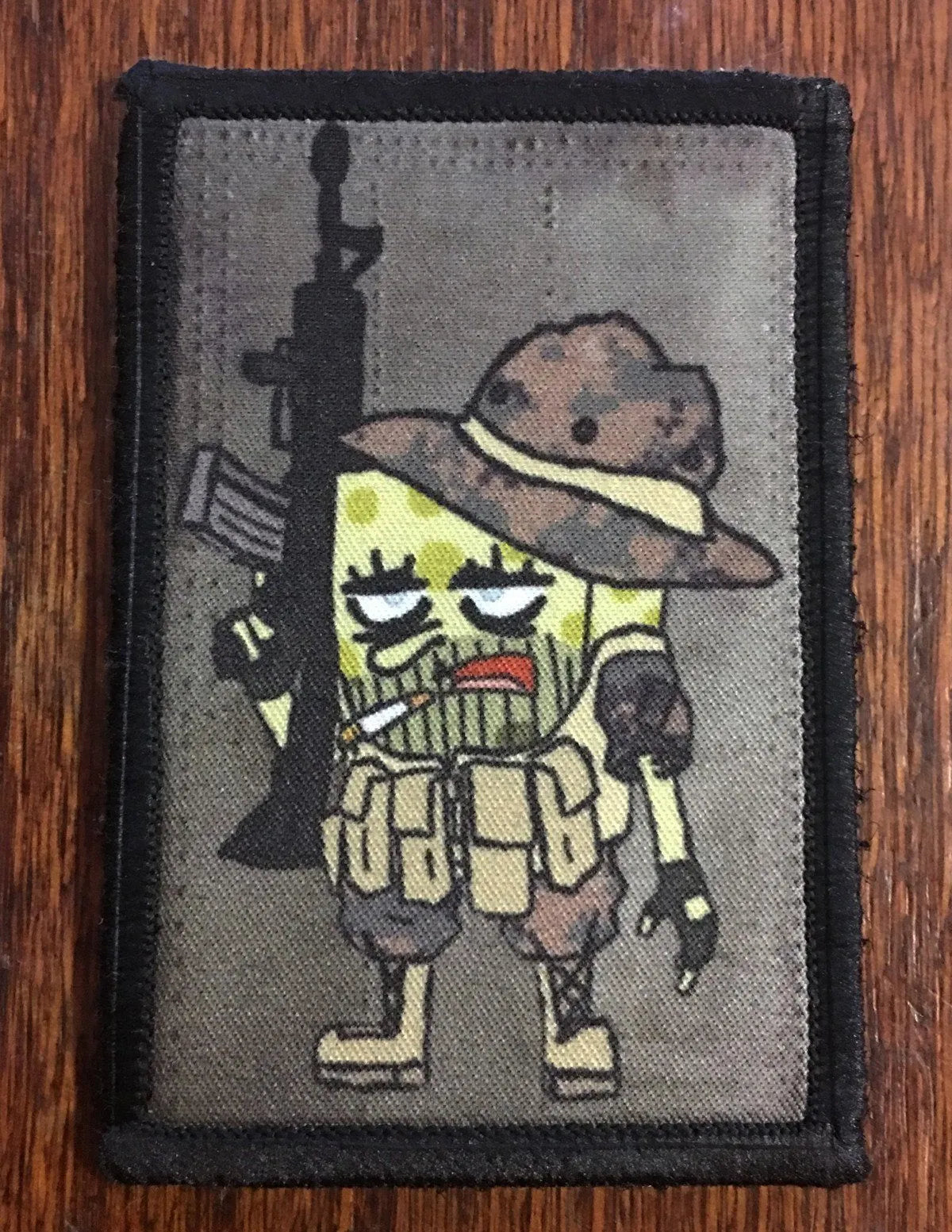 Tactical Spongebob Squarepants Morale Patch Morale Patches Redheaded T Shirts 