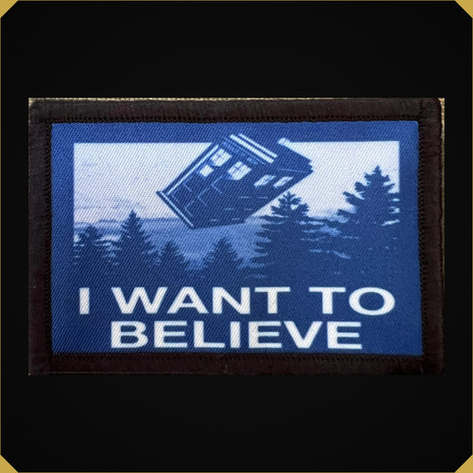 Tardis I want to believe morale patch