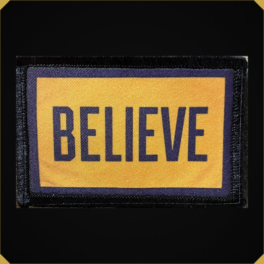 Ted Lasso BELIEVE Morale Patch